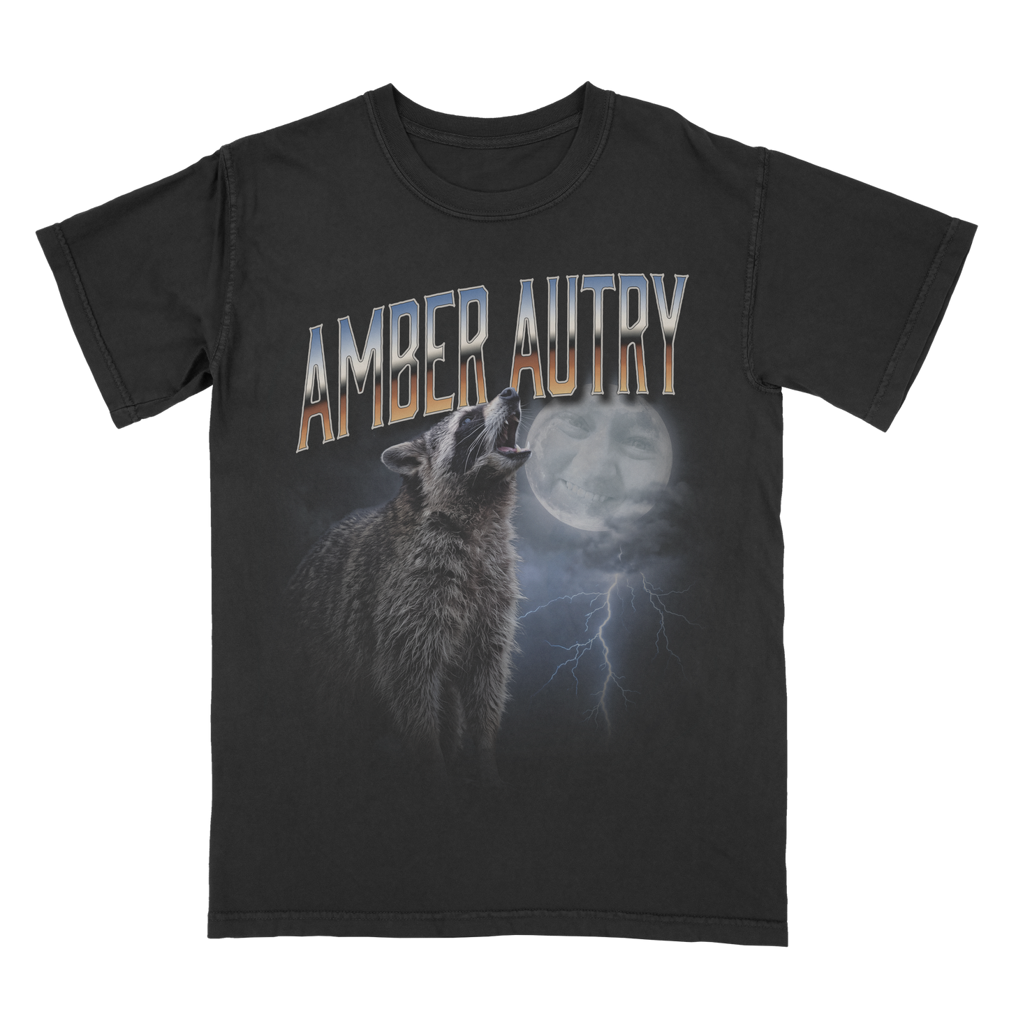 Amber Autry Racoon Moon Tee