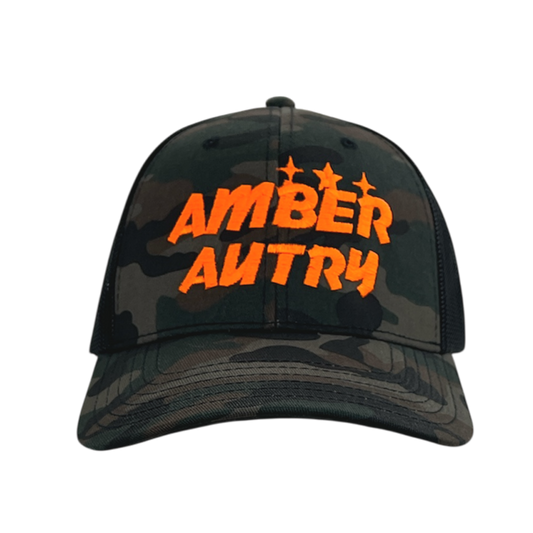 Camo and Black Logo Hat